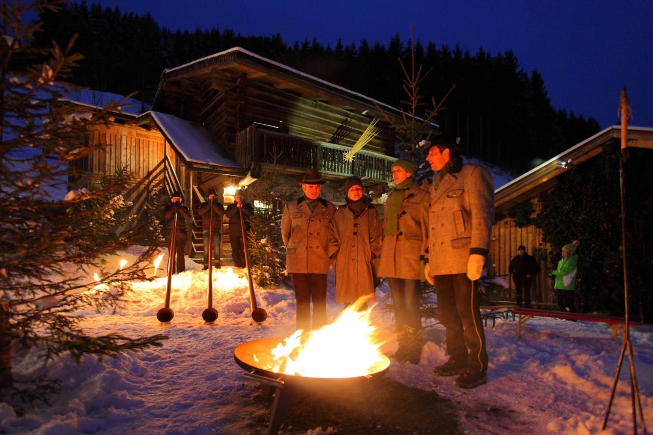 Naturhotel Huettenwirt Im Grossarltal Hüttschlag Buitenkant foto