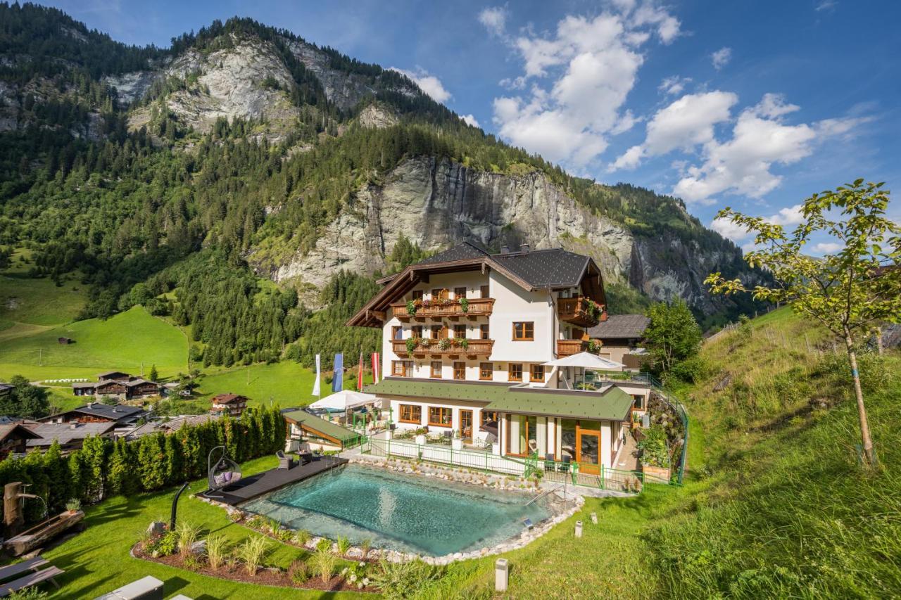 Naturhotel Huettenwirt Im Grossarltal Hüttschlag Buitenkant foto