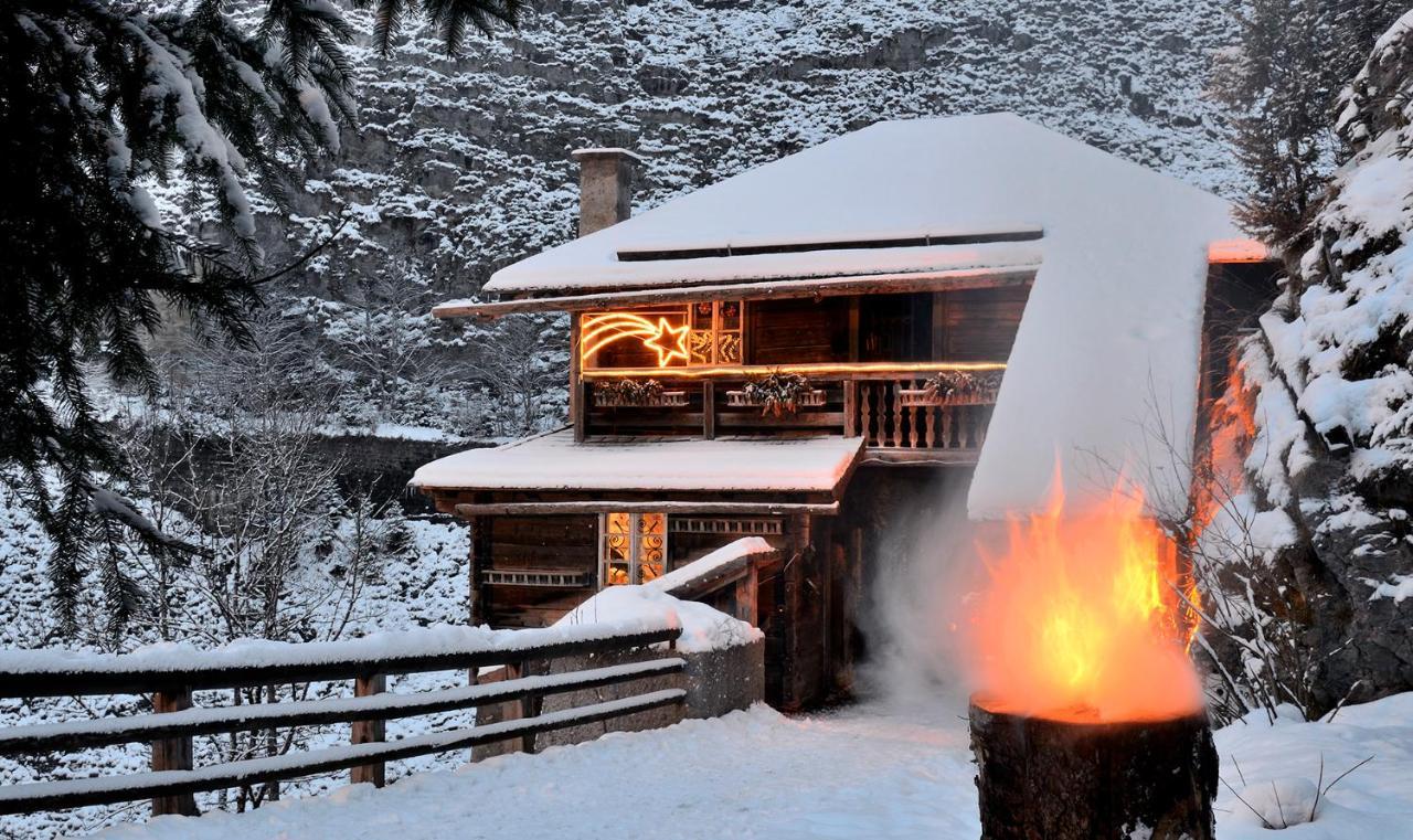 Naturhotel Huettenwirt Im Grossarltal Hüttschlag Buitenkant foto