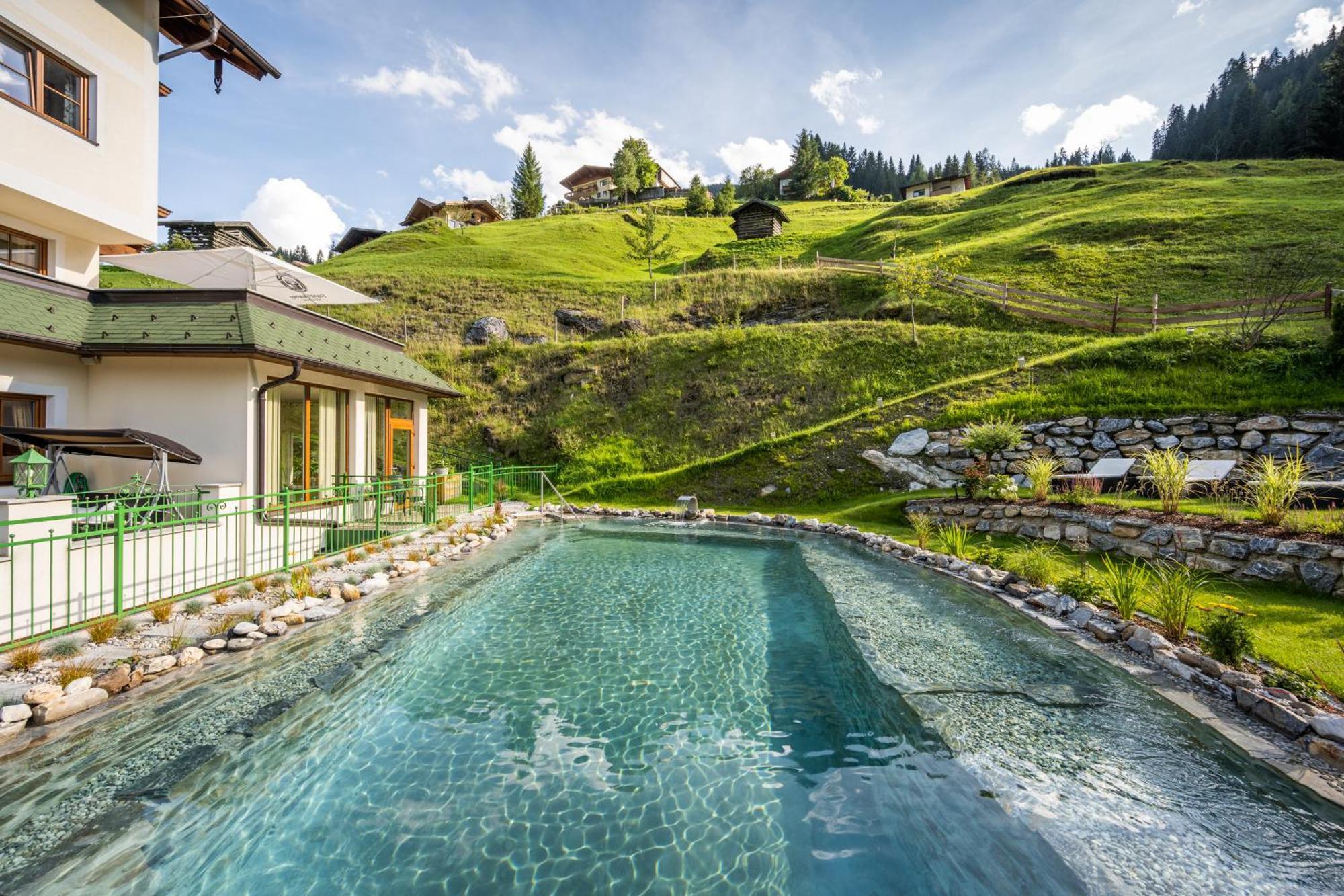 Naturhotel Huettenwirt Im Grossarltal Hüttschlag Buitenkant foto