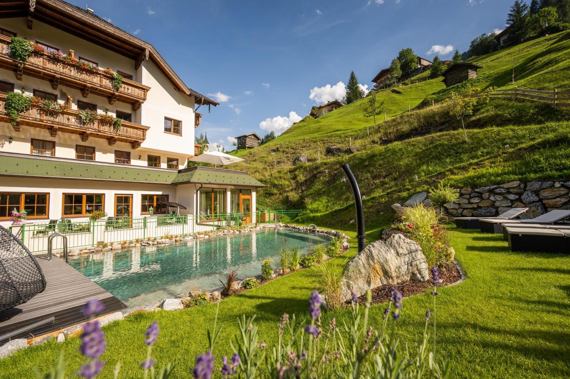 Naturhotel Huettenwirt Im Grossarltal Hüttschlag Buitenkant foto