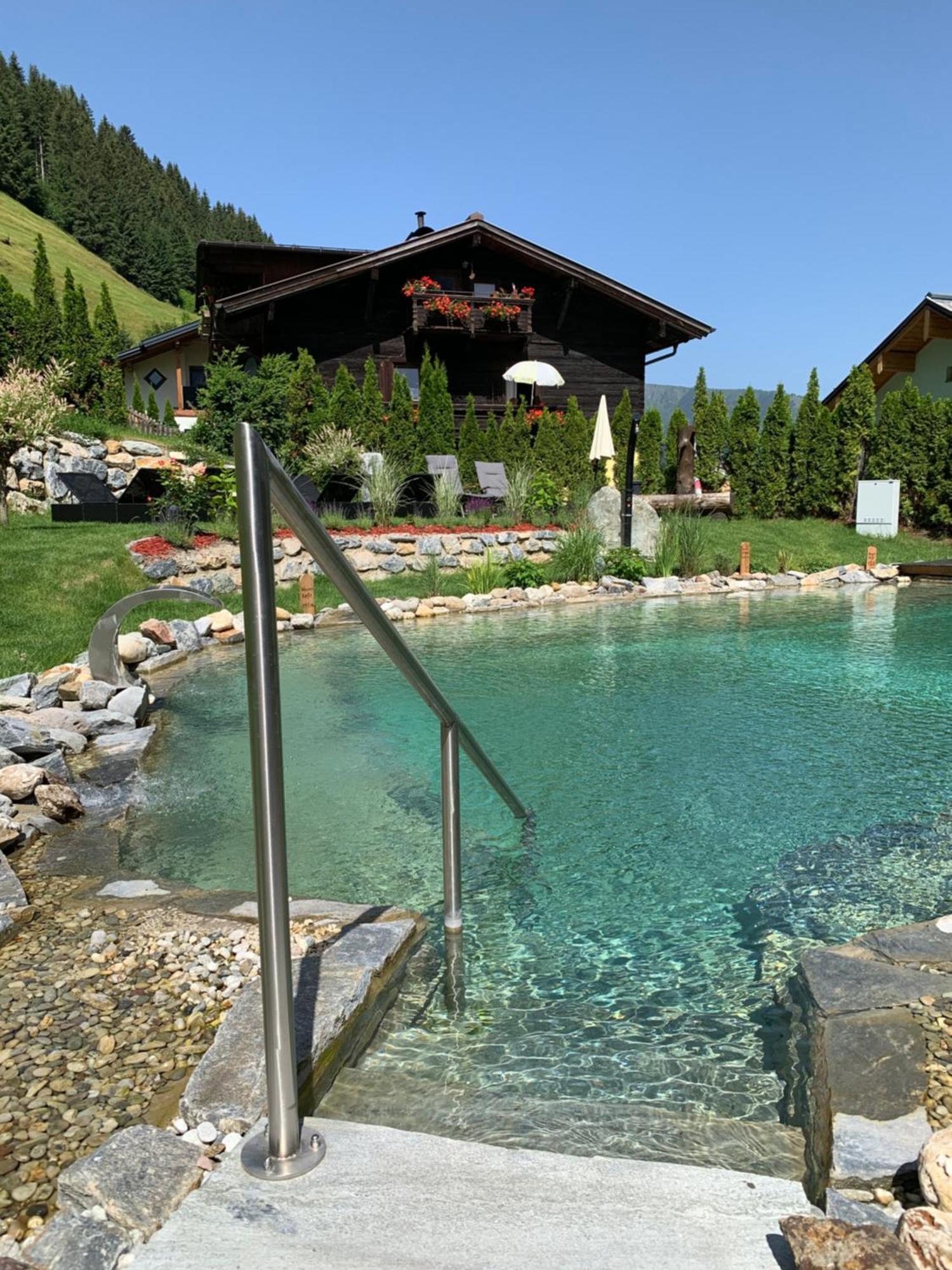 Naturhotel Huettenwirt Im Grossarltal Hüttschlag Buitenkant foto
