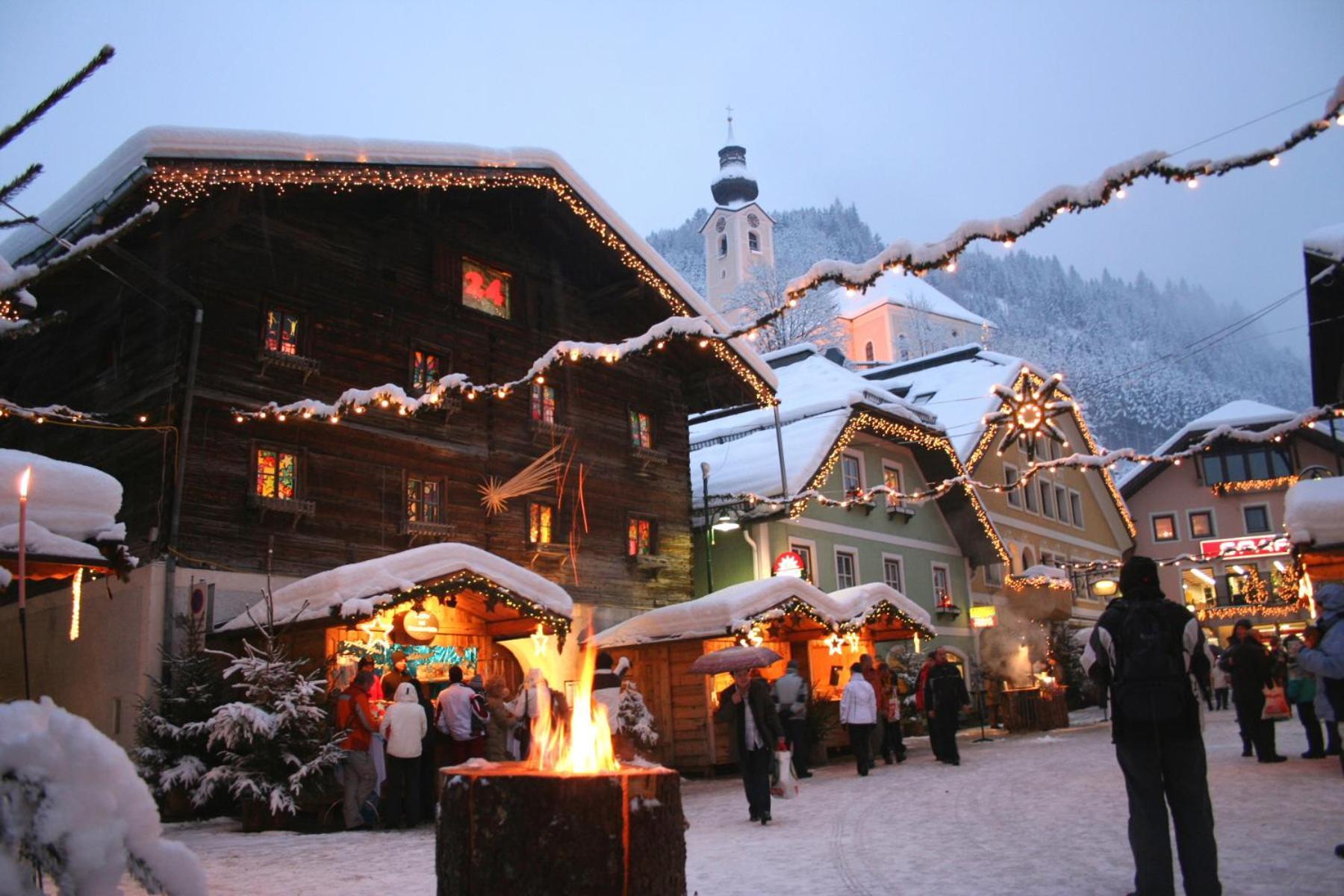 Naturhotel Huettenwirt Im Grossarltal Hüttschlag Buitenkant foto