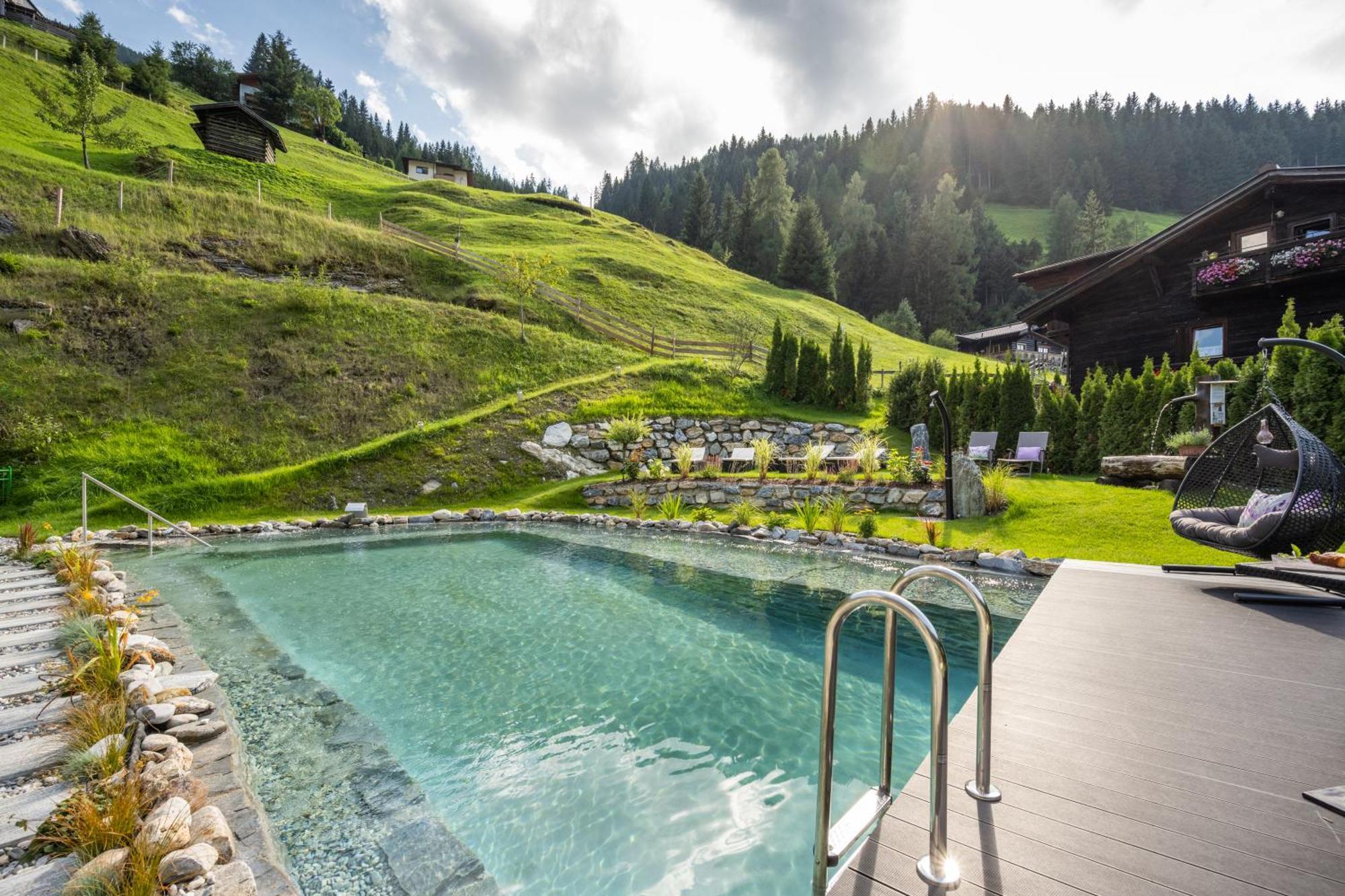Naturhotel Huettenwirt Im Grossarltal Hüttschlag Buitenkant foto