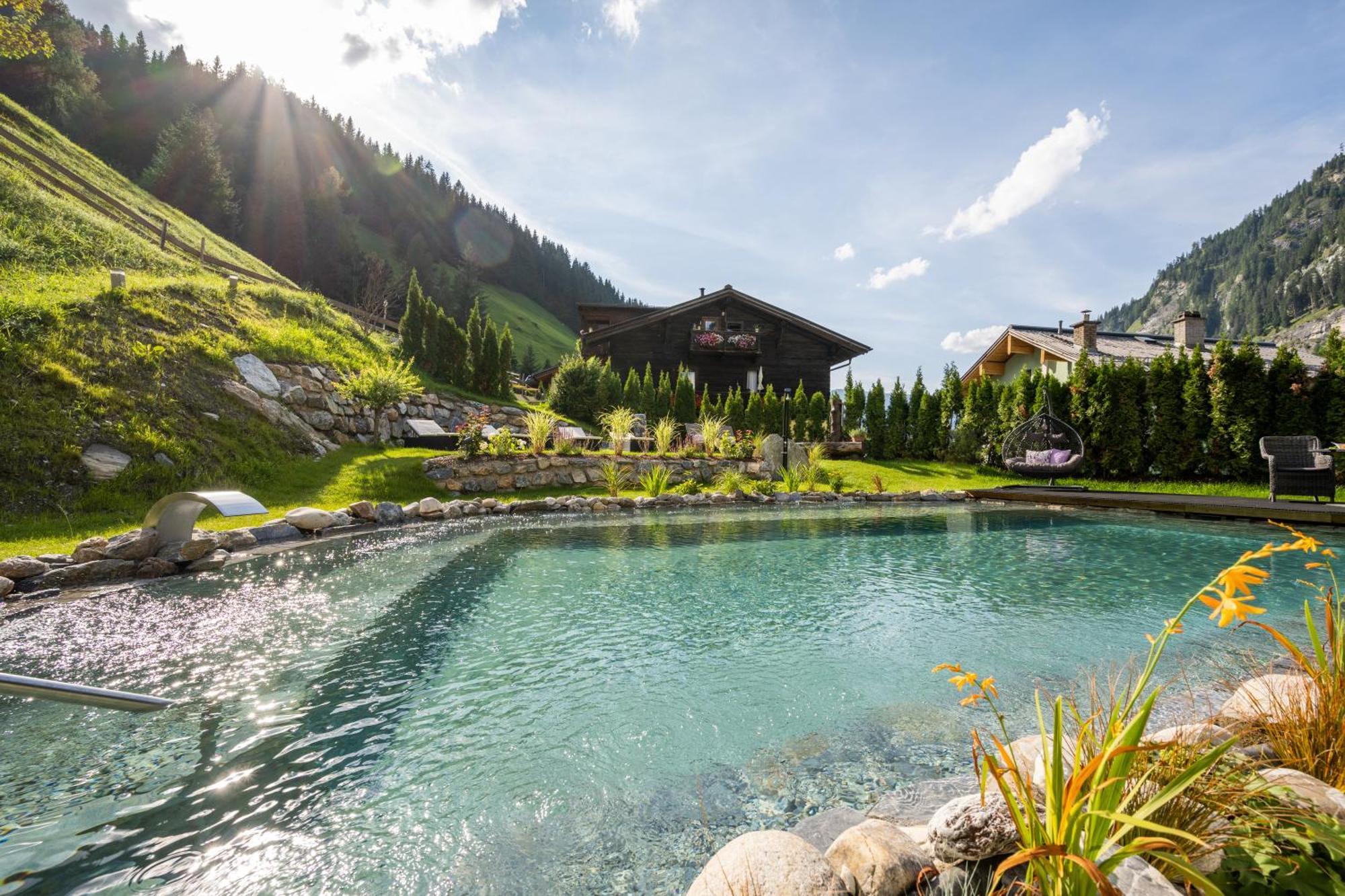 Naturhotel Huettenwirt Im Grossarltal Hüttschlag Buitenkant foto