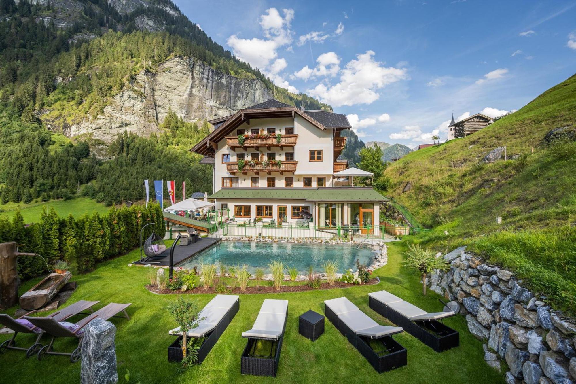 Naturhotel Huettenwirt Im Grossarltal Hüttschlag Buitenkant foto